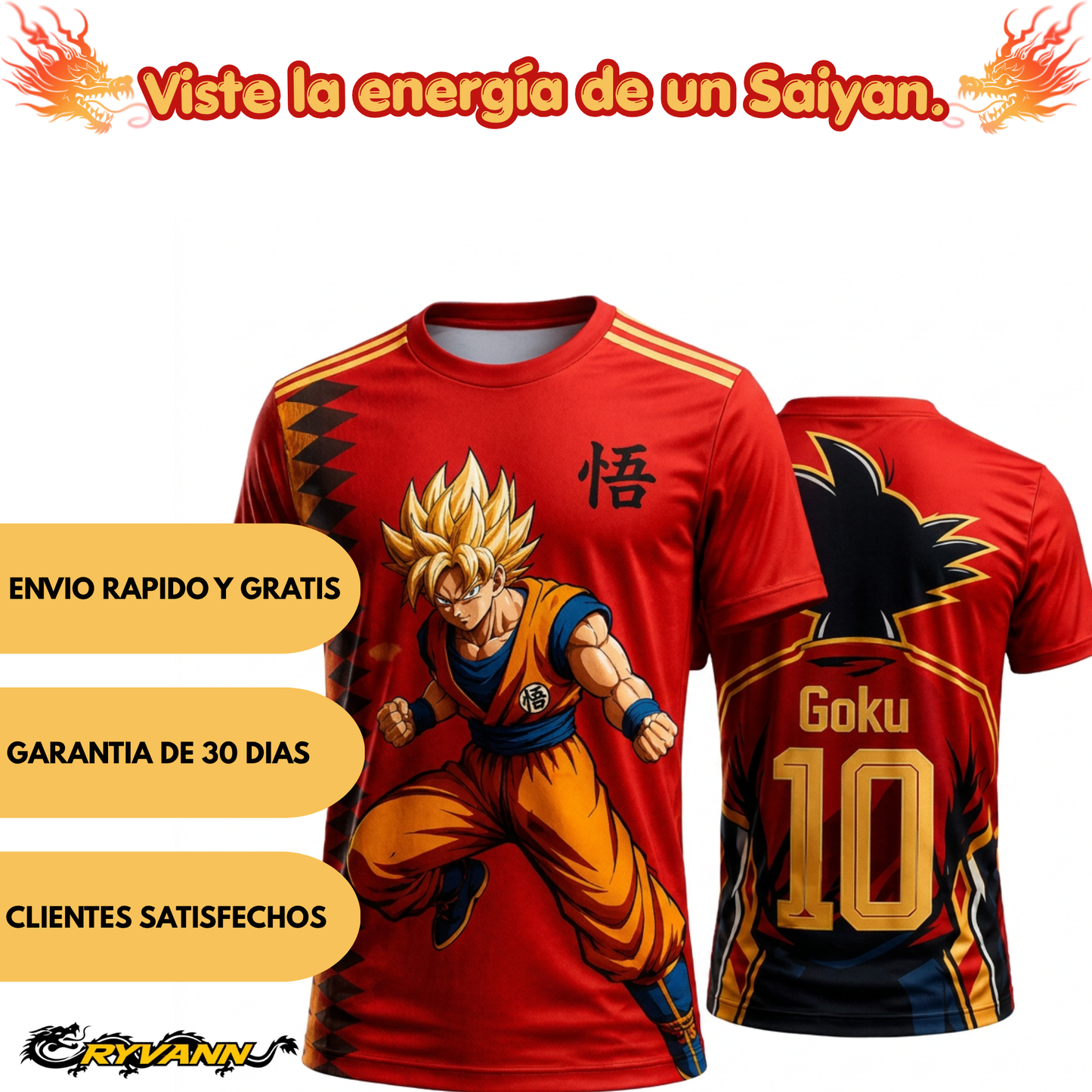 RYVANN™ - Edición Saiyan Exclusiva